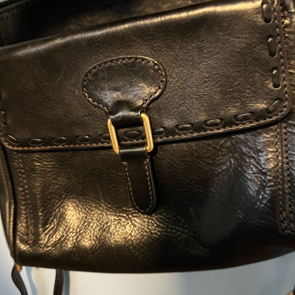 Dooney and bourke Florentine leather black bag - Picture 3 of 3